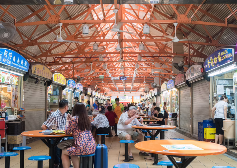 food court