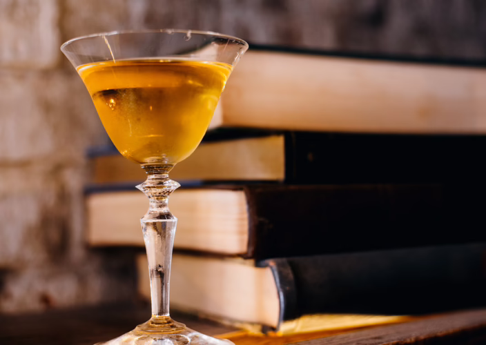 A cocktail at Rabbit Hole
