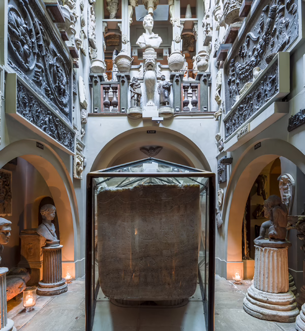 The Sepulchral Chamber in Sir John Soane's Museum
