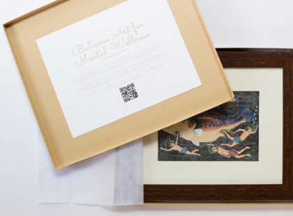 The limited-edition prints from Ketemu Project come beautifully packaged