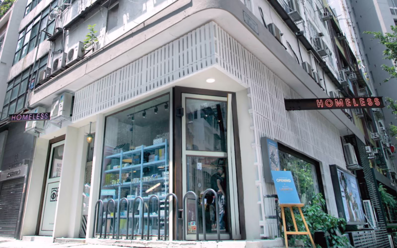 store exterior urban hong kong
