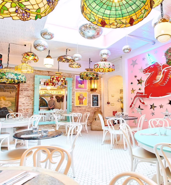 pastel cafe unicorns hipster