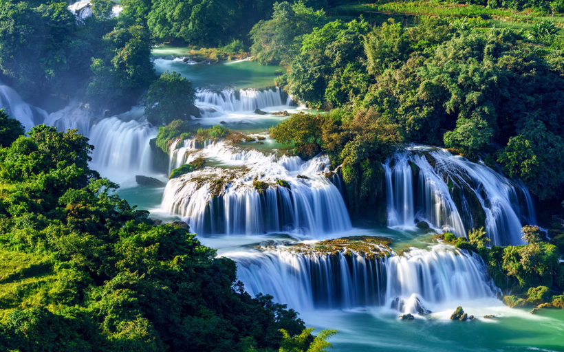 Ban Gioc waterfall in Cao Bang
