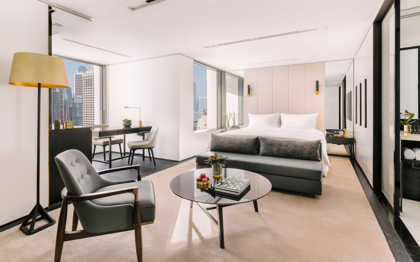 A Deluxe Room at the Murray