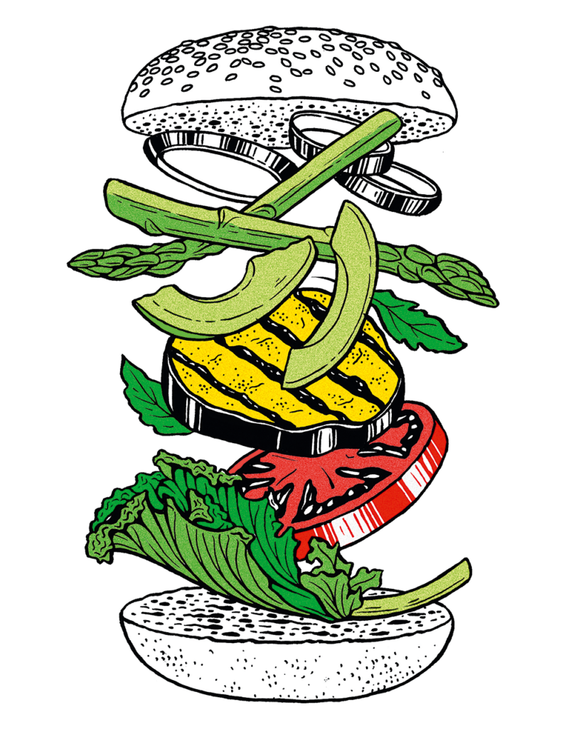 Vegan burger