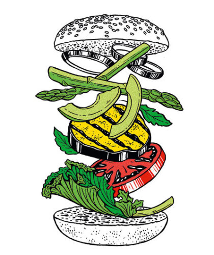 Vegan burger