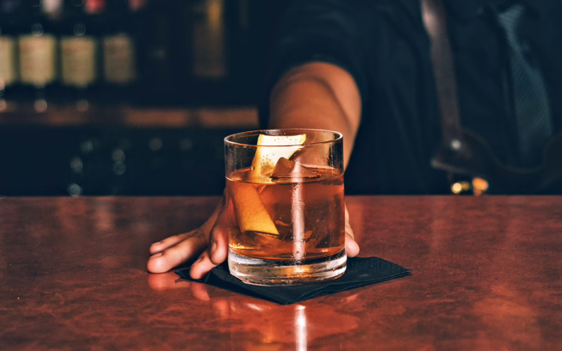 A Negroni at Molly