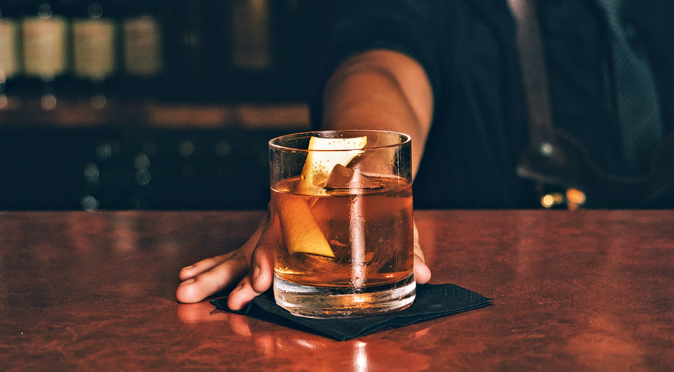 A Negroni at Molly