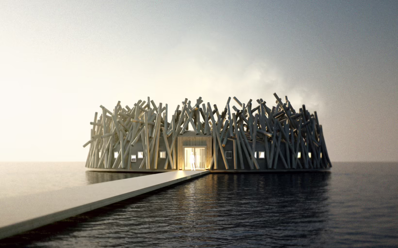 An artist's impression of Arctic Bath
