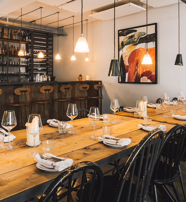 Dining area at Carousel.