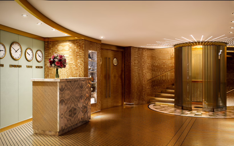 An artist's impression of the lobby at Fingal