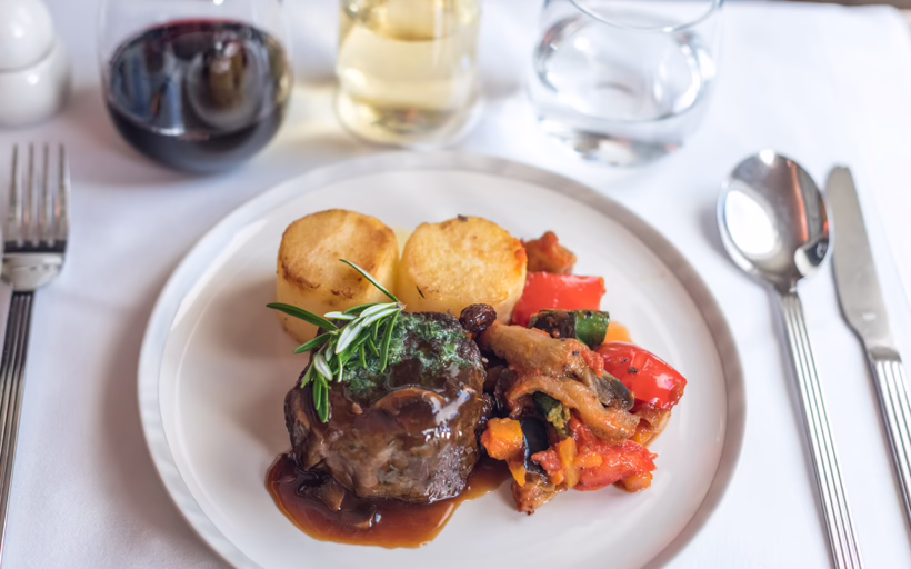 Mark enjoying the Book the Cook service