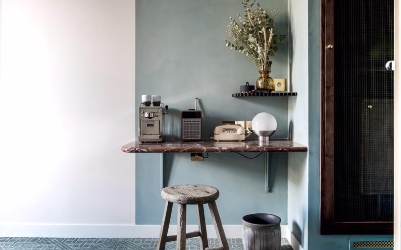 The hotel's decor comes courtesy of award-winning designer Dorothée Meilichzon