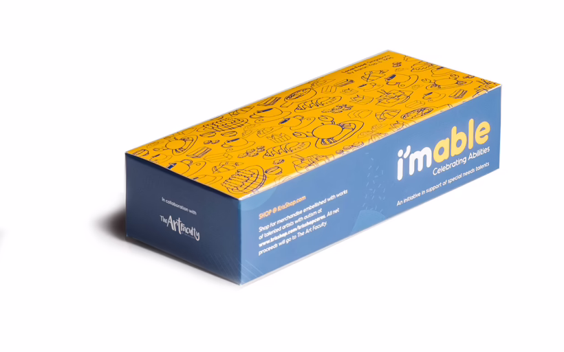 SIA's new inflight snack boxes feature artwork by artists with autism
