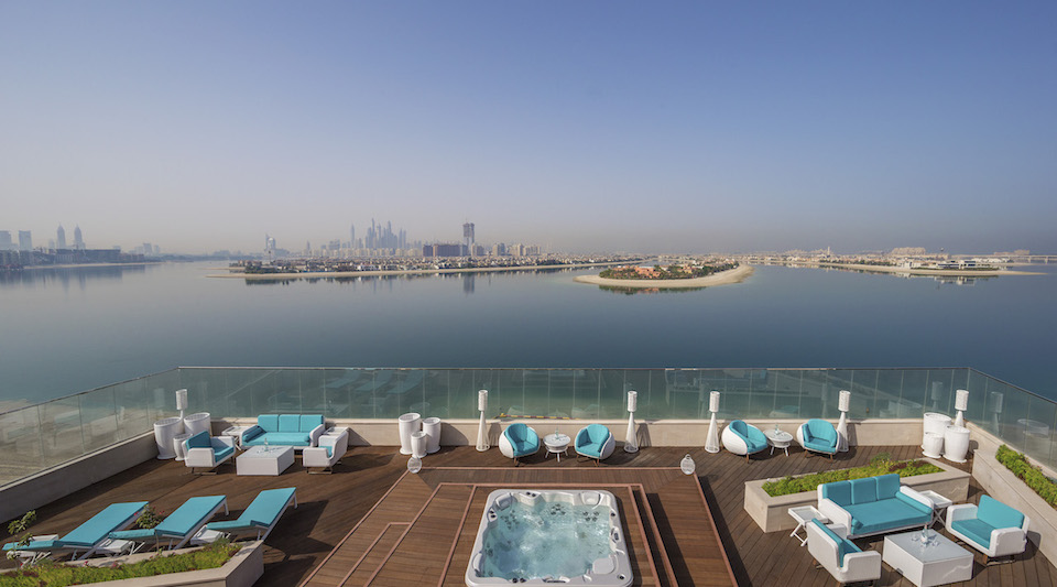 Royal Suite terrace feature