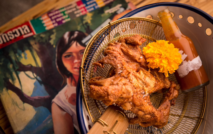 Err Bangkok's delicious chicken skin