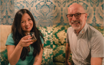 Melina Ramirez and Daragh O'Donnell Poblenou Barcelona SilverKris