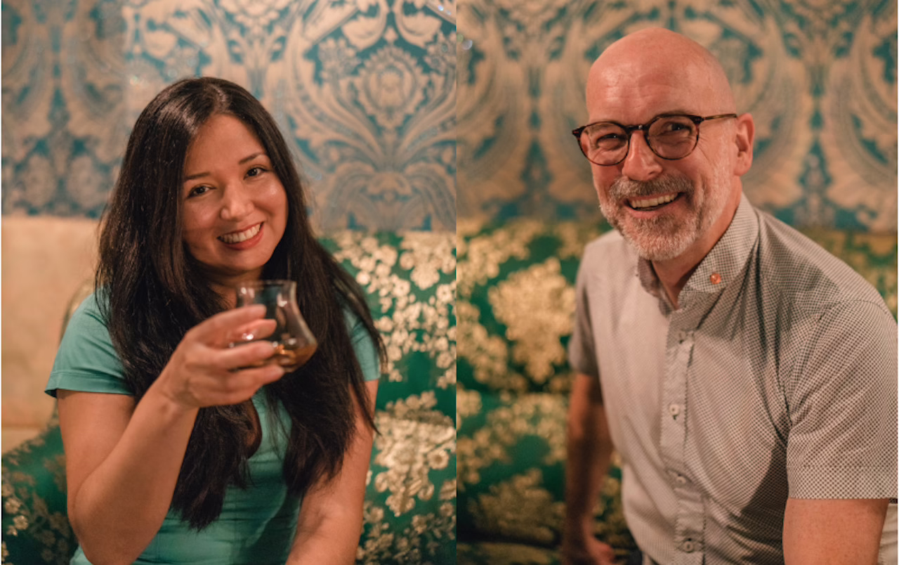 Melina Ramirez and Daragh O'Donnell Poblenou Barcelona SilverKris