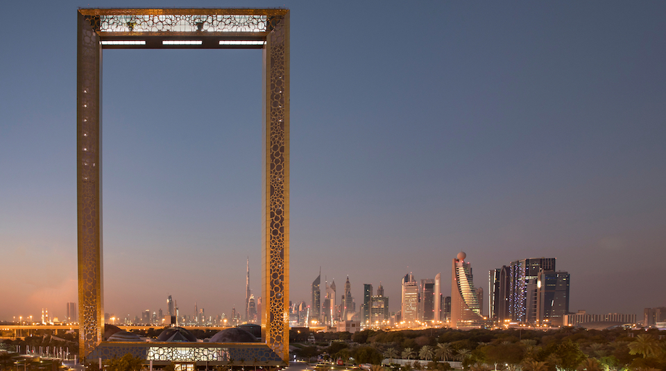 Dubai Frame towering Dubai building Silverkris Feature