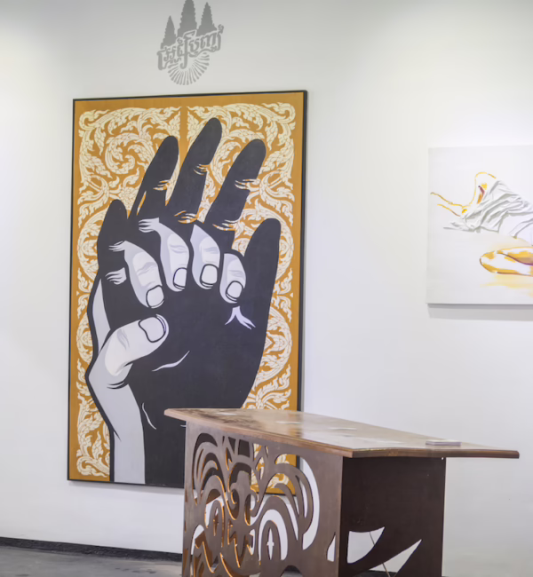 K bach gallery art works Silverkris phnom penh city guide