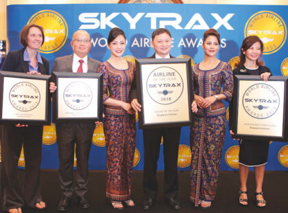 Singapore Airlines Skytrax silverkris