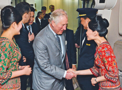 Royal Family Singapore Airlines silverkris