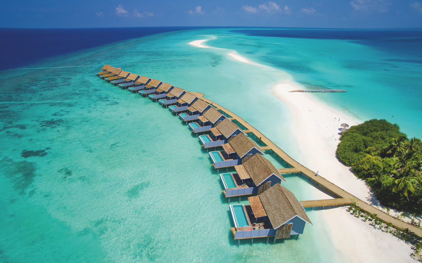 The pristine beauty of The Maldives make for the perfect beach getaway