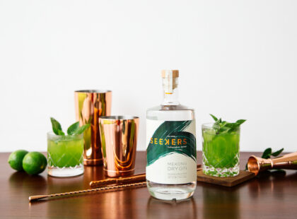 Seekers gin Cambodia Silkwinds