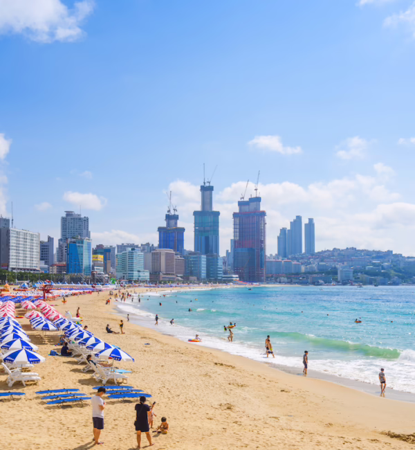 Heundae beach SilverKris Busan City Guide