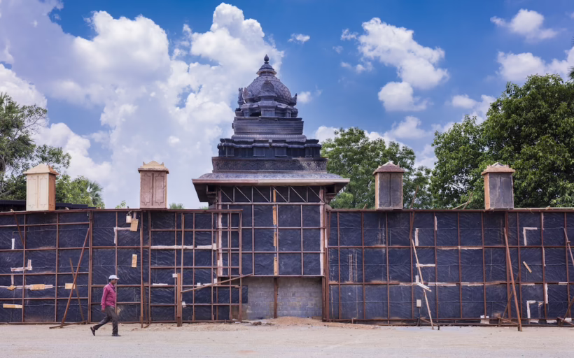 Baahubali set Hyderabad Silkwinds