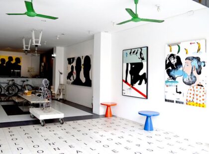 Art pieces in Wua Studio