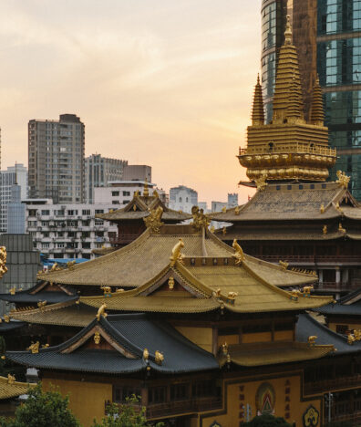 Jing'An temple Shanghai neighbourhood
