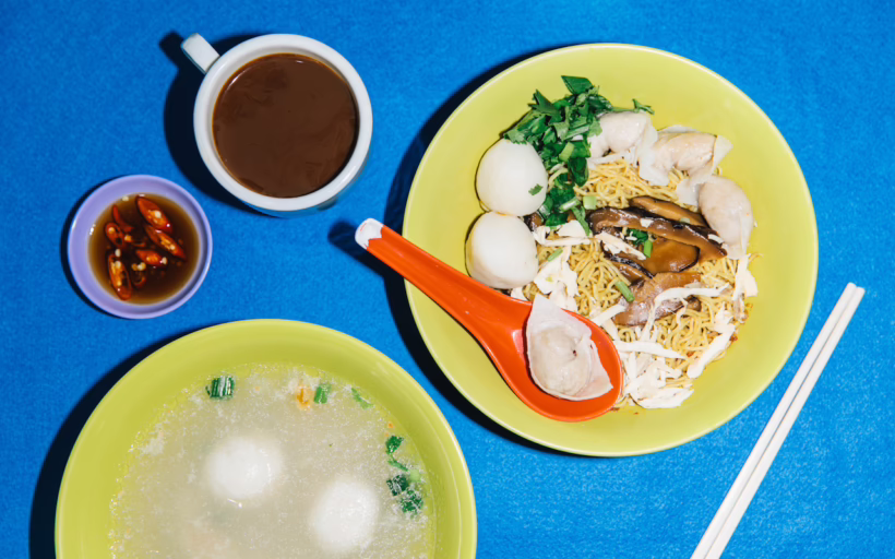 LAO SIM SHREDDED CHICKEN NOODLES Singapore SilverKris