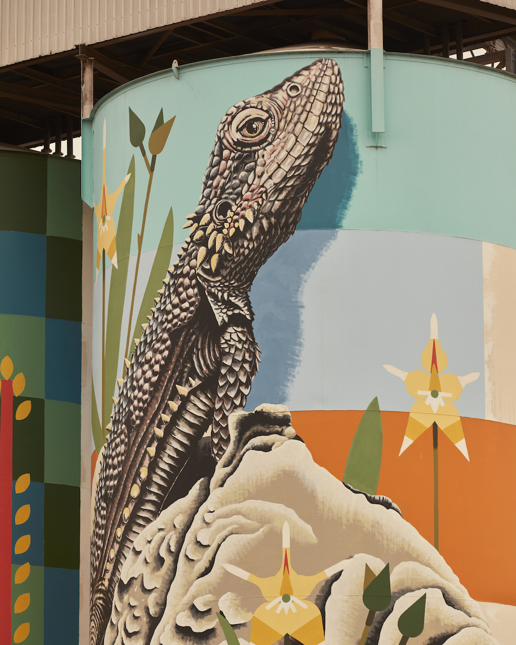 The art silo at Newdegate Western Australia Silverkris