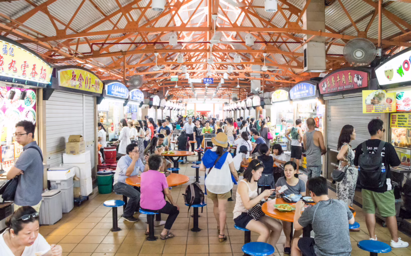 Maxwell Food Centre Singapore hawker culture