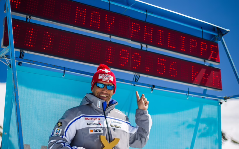 speed skiing photo essay