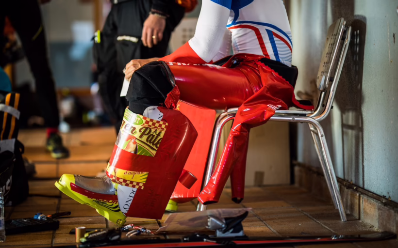 speed skiing photo essay