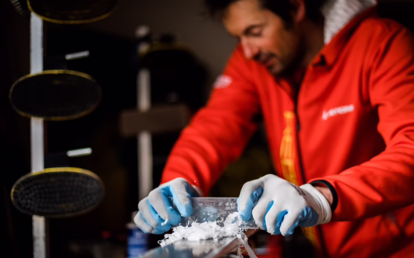 speed skiing photo essay