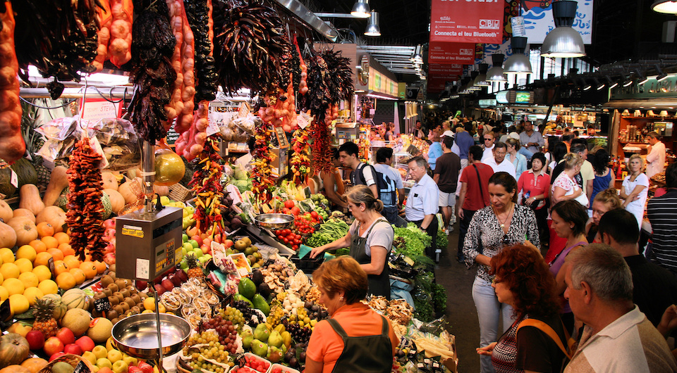 La Boqueria market farmers markets