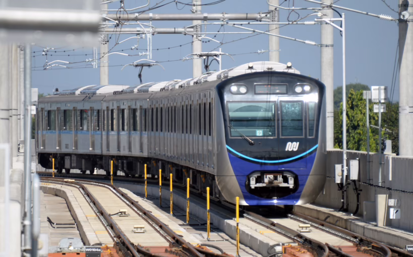 Jakarta MRT train