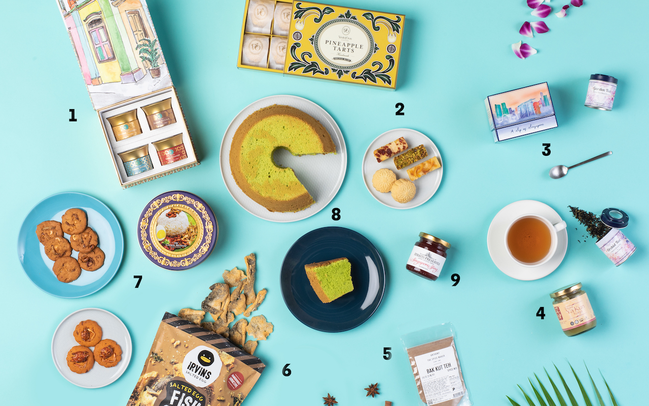 STB discover singapore food and beverage product spread