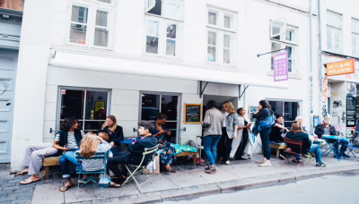 Copenhagen cafes in spring