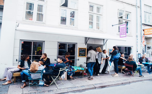Copenhagen cafes in spring