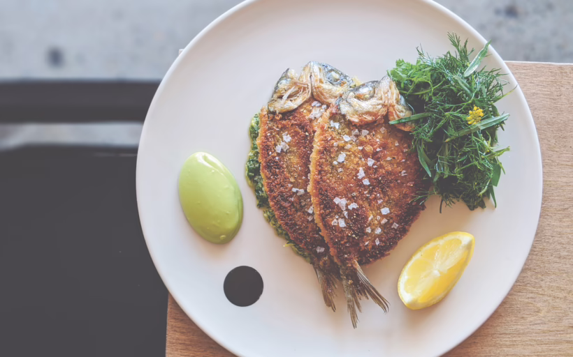 Crumbed Spencer Gulf Tommy Ruff Horseradish Gremolata Wild Fennel Mayonnaise