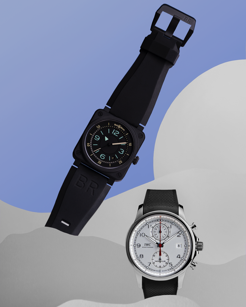 luxury watches bell ross IWC analog bling