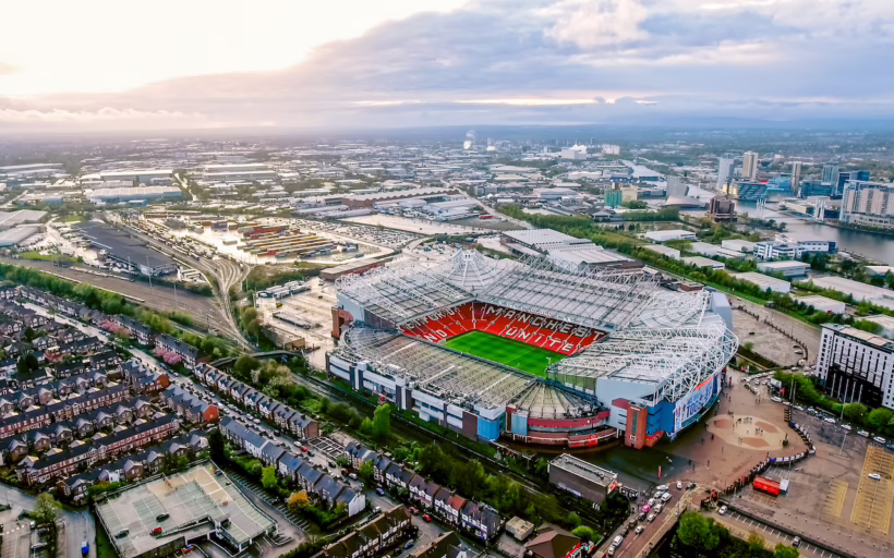 Old Trafford Manchester United football stadium