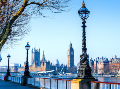 South Bank of River Thames London
