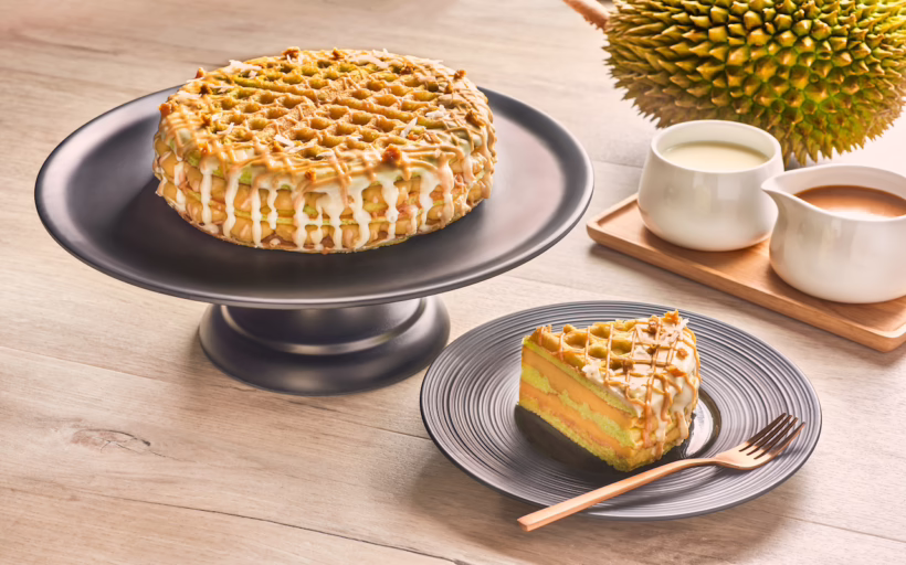 D24 Pandan Waffle Cake