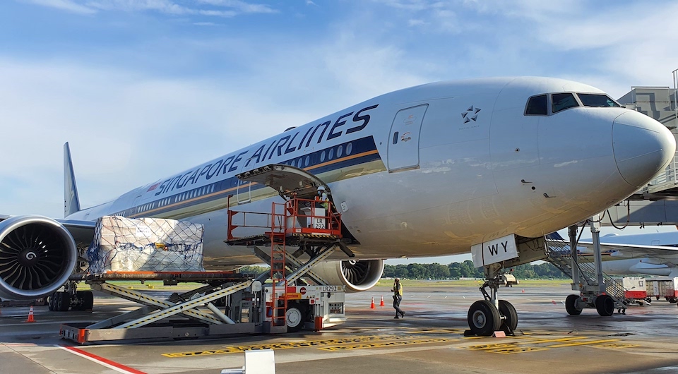 Singapore Airlines cargo nepal story