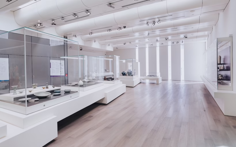 Ceramics gallery. Image courtesy of Asian Civilisations Museum